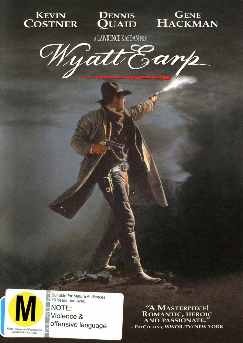 Wyatt Earp on DVD image