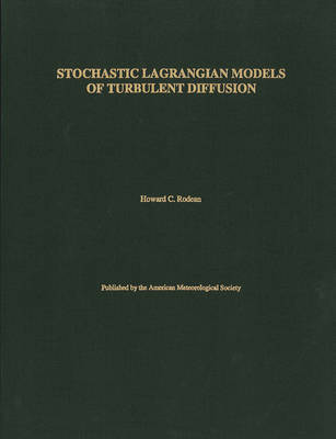 Stochastic Lagrangian Models of Turbulent Diffusion by Howard C. Rodean image