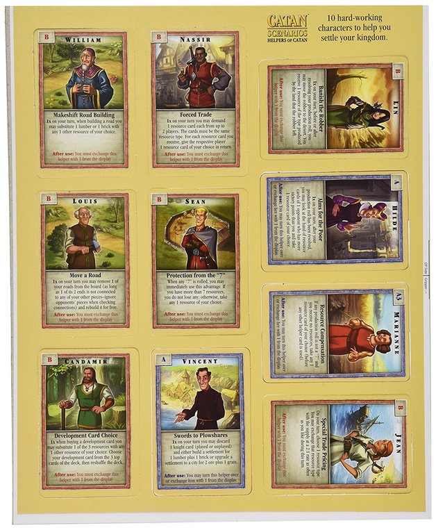 Helpers of Catan Board Game at Mighty Ape NZ