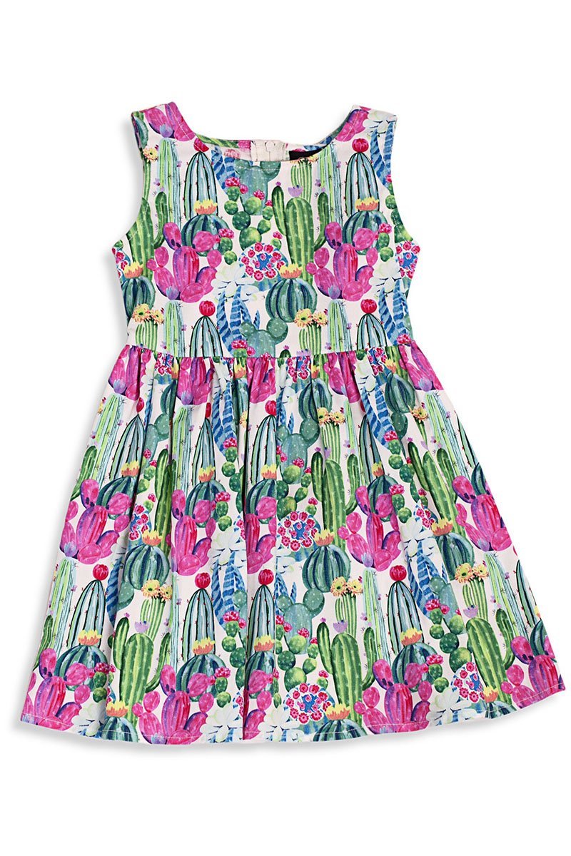 Retrolicious: Cactus Kids Dress - 5-6 image