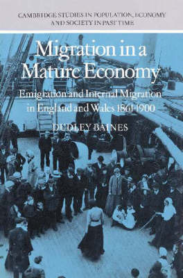 Migration in a Mature Economy by Dudley Baines image