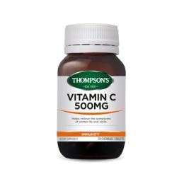 Thompsons Vitamin C Chewable 500mg (200 Tablets) image