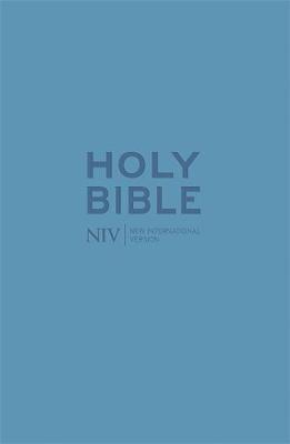 NIV Pocket Cyan Soft-tone Bible with Zip by New International Version image