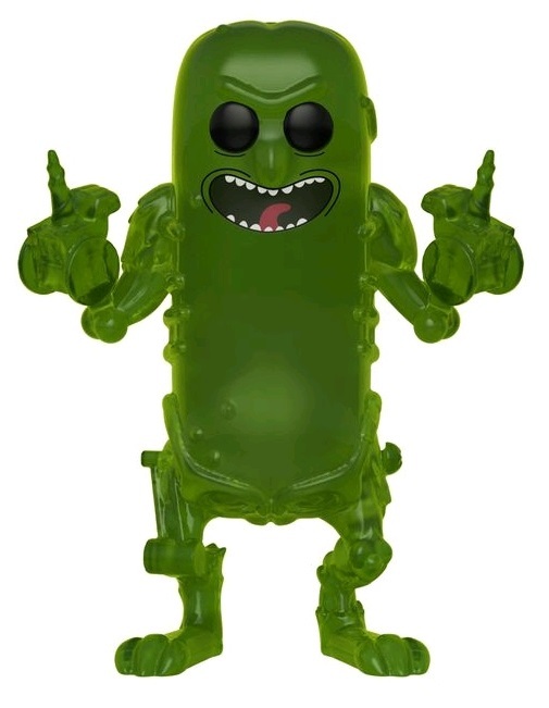 Rick & Morty – Pickle Rick (Translucent Ver.) Pop! Vinyl Figure image