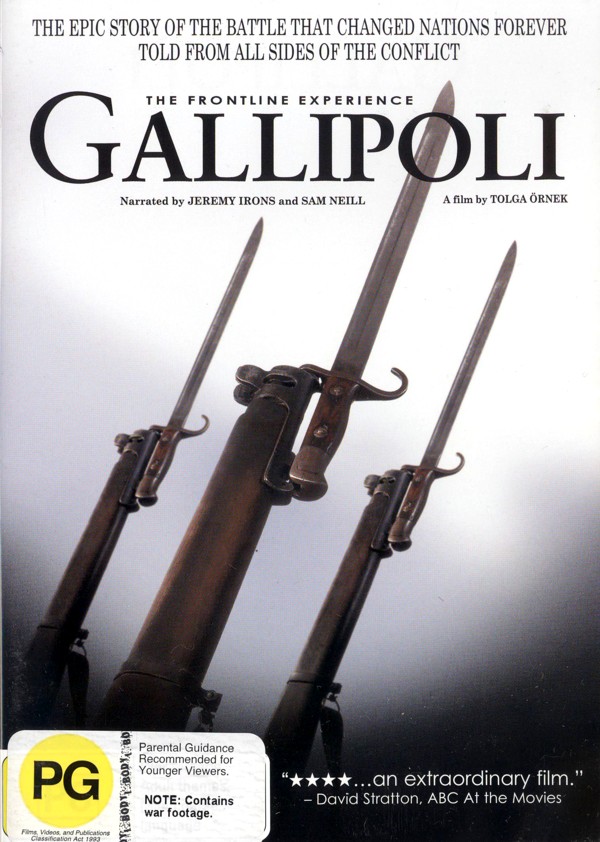 The Gallipoli: Front Line Experience on DVD image