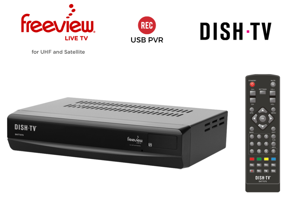 Freeview Satellite & Antenna Receiver at Mighty Ape NZ