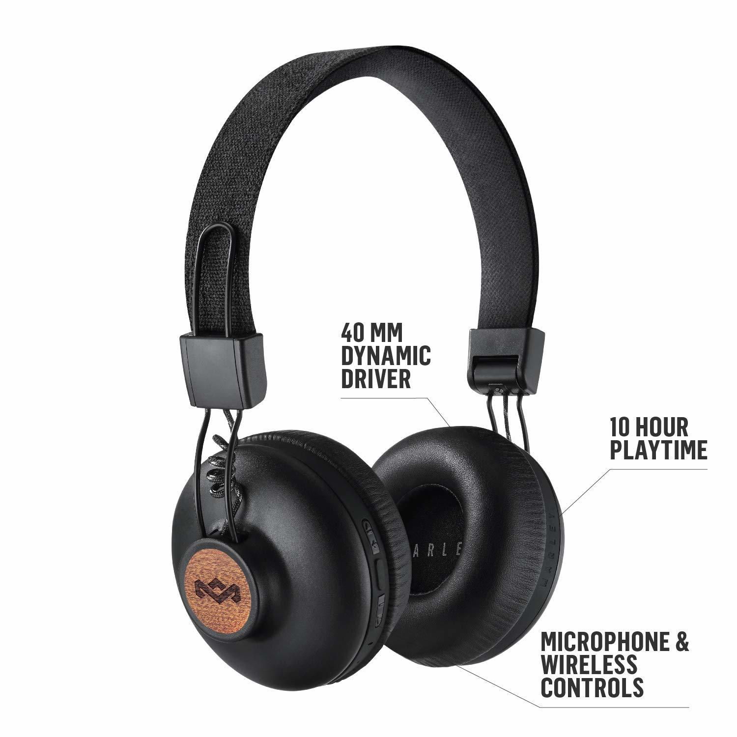 Marley: Positive Vibration 2 Wireless On-Ear Headphones - Signature ...