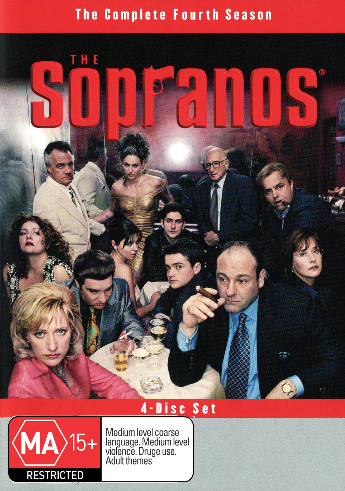 The Sopranos - The Complete Fourth Season on DVD image