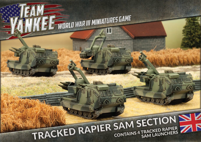 Flames of War: Team Yankee - Tracked Rapier SAM Section