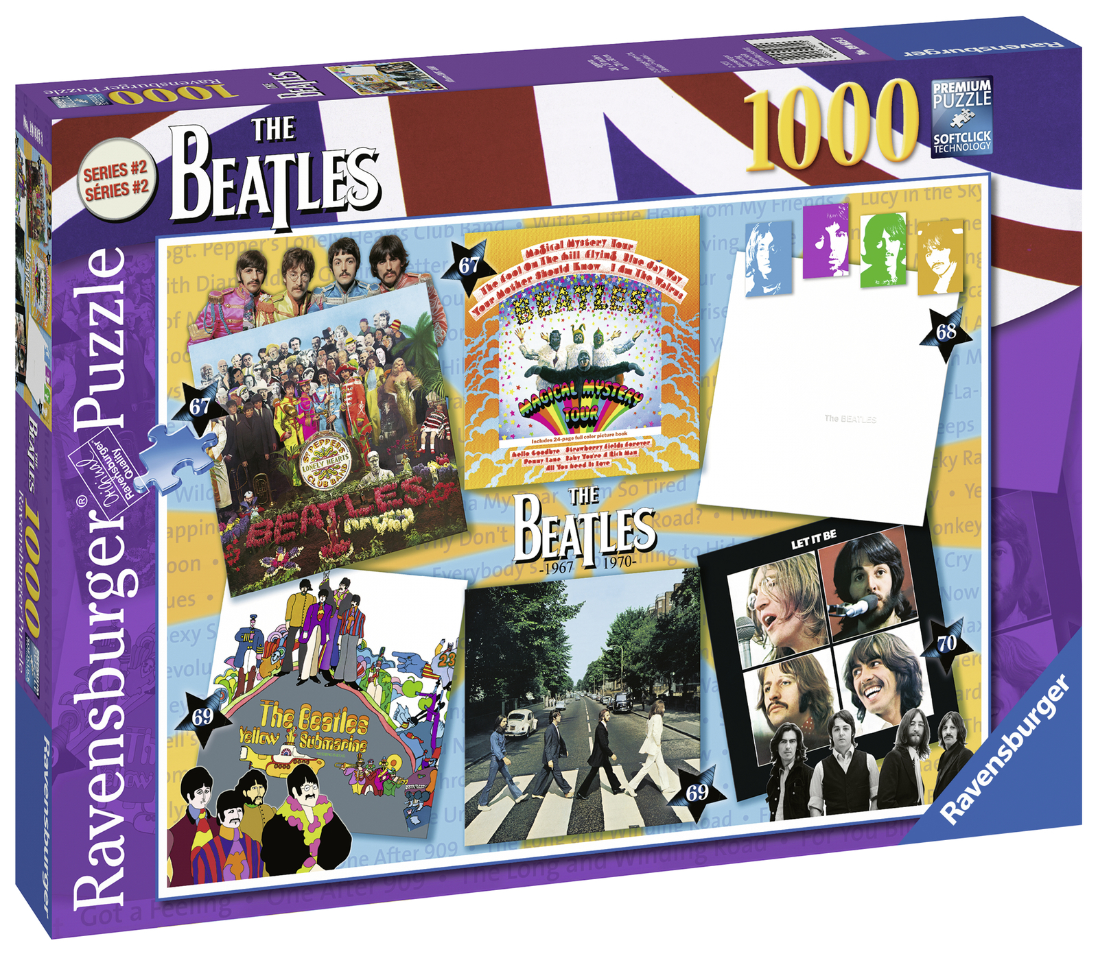 Ravensburger Jigsaw Puzzle Beatles Albums (19671970) Board Game