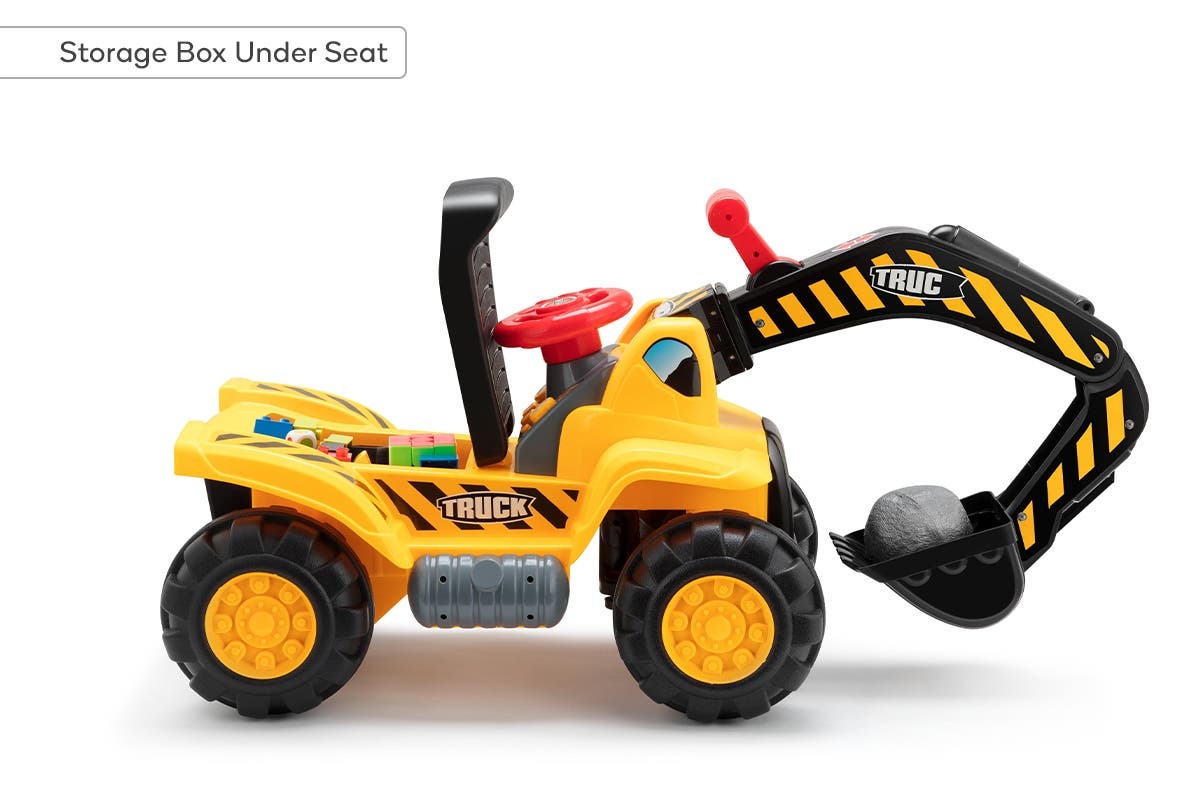 Buy Kids RideOn Digger at Mighty Ape NZ