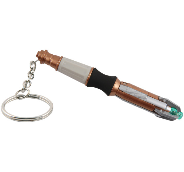 Doctor Who - 11th Doctor's Sonic Screwdriver Light-up Keyring