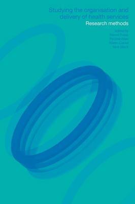 Studying the Organisation and Delivery of Health Services image