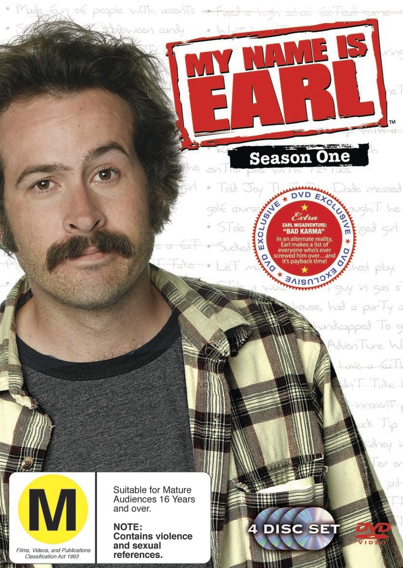 My Name Is Earl - Season 1 (4 Disc Set) on DVD