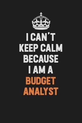 I Can't Keep Calm Because I Am A Budget Analyst image