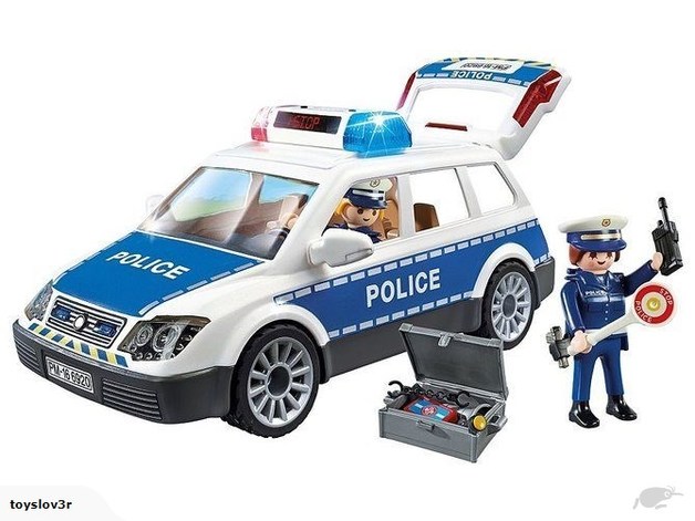 playmobil car police