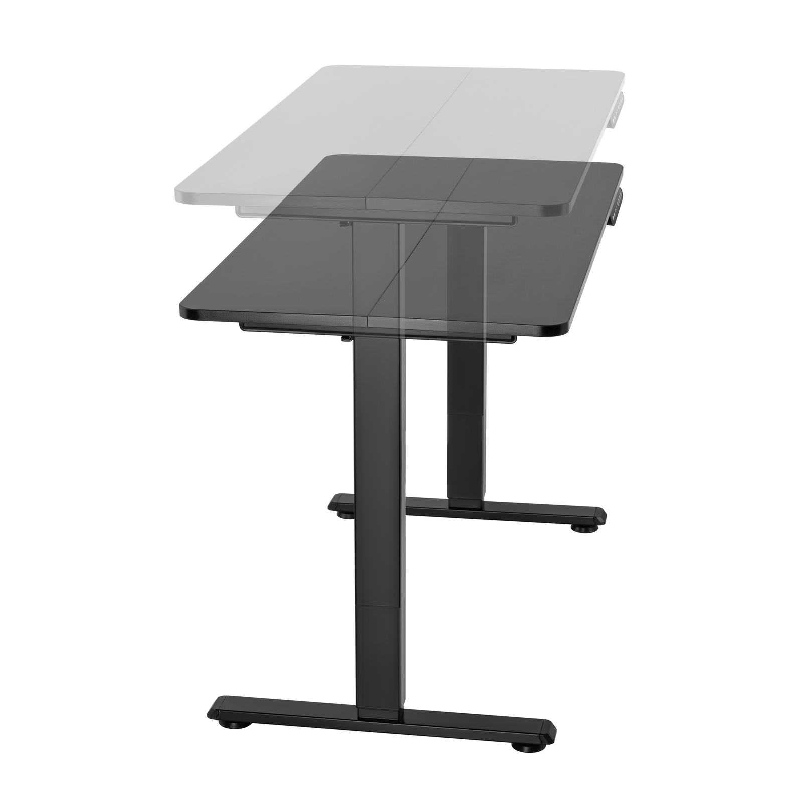 Buy Gorilla Office Height Adjustable Desk Black/Black at Mighty Ape NZ