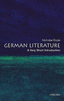 German Literature: A Very Short Introduction by Nicholas Boyle image