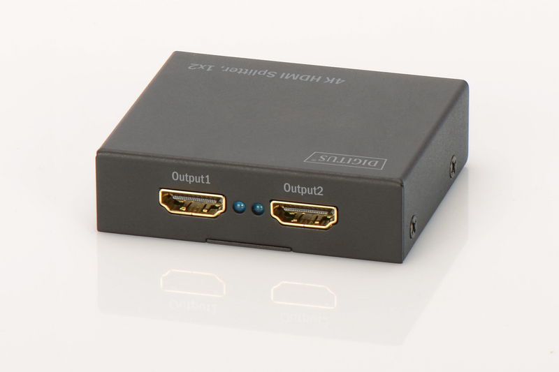 Digitus 4K HDMI 2-Way Powered Splitter image