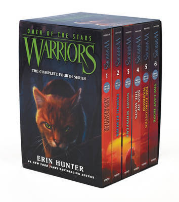 Warriors: Omen of the Stars Box Set: Volumes 1 to 6 by Erin Hunter image