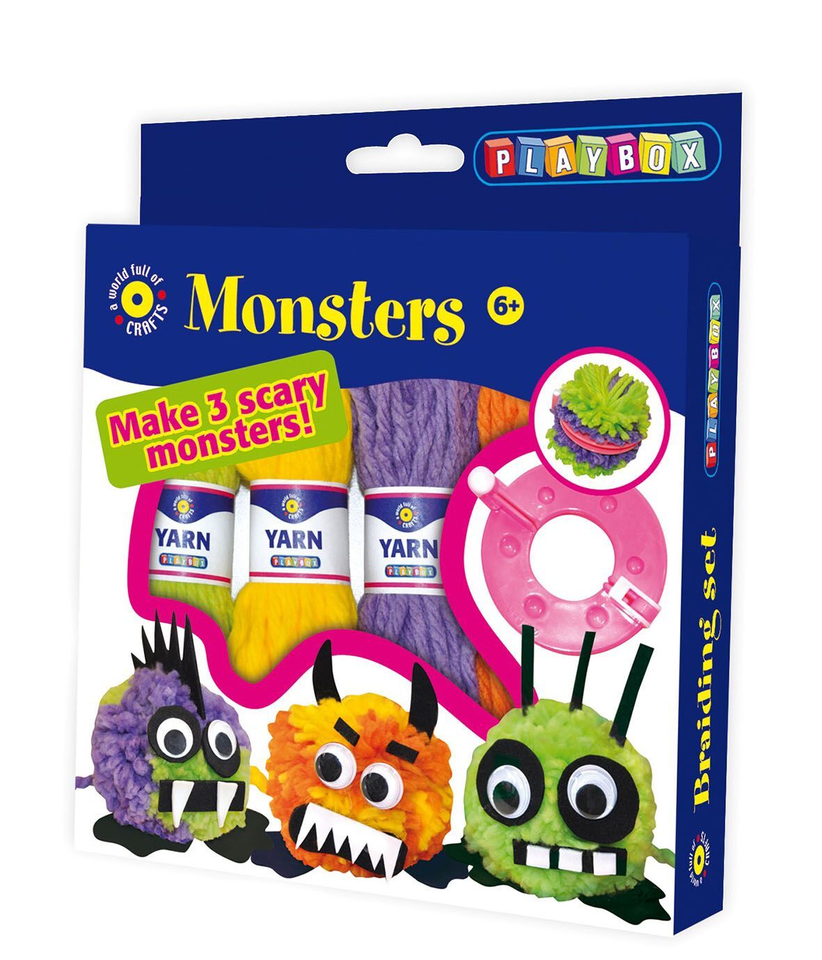 PlayBox Monster PomPoms