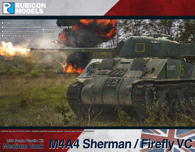 Rubicon 1/56 M4A4 Sherman / Firefly VC