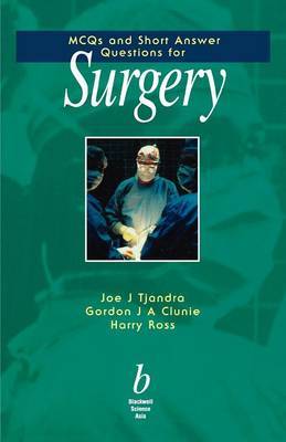 MCQs and Short Answer Questions for Surgery by Joe Tjandra image