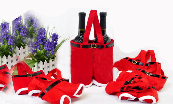 Gorilla Gift: Santa Claus Christmas Pants Gift Bag image