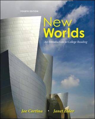 New Worlds: An Introduction to College Reading on Paperback by Janet Elder