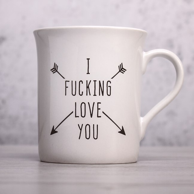 I F*cking Love You Mug image