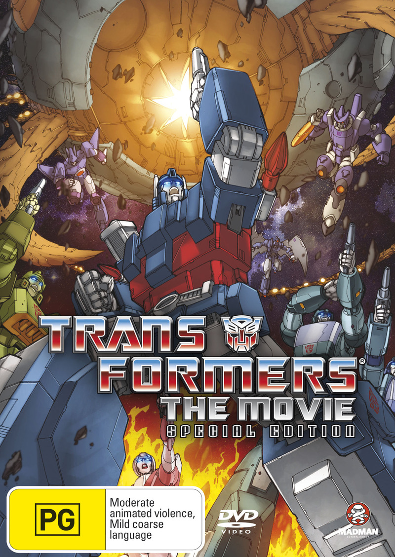 Transformers - The Animated Movie: Special Edition 1986 (2 Disc Set) on DVD image