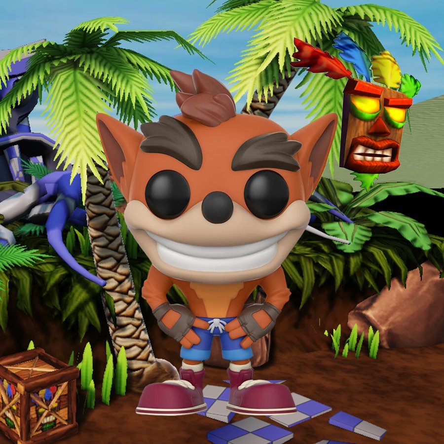 Crash Bandicoot - Pop! Vinyl Figure (with a chance for a Chase version!) image