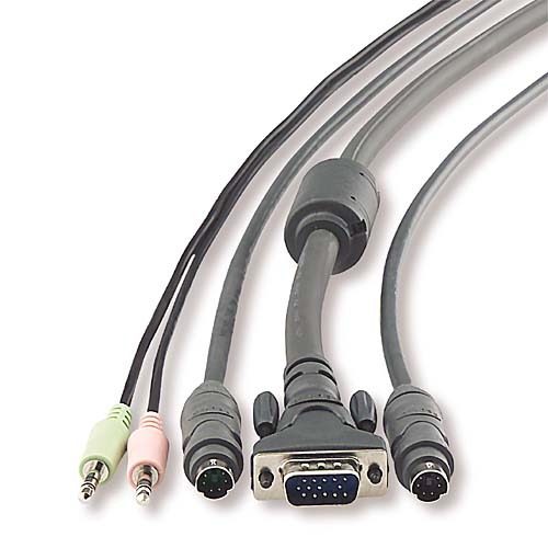 BELKIN OmniView PS/2 SOHO series Cable Kit with Audio 3m image