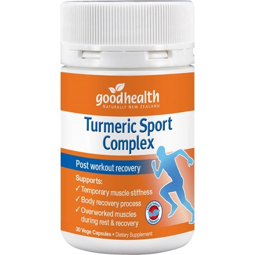 Good Health - Turmeric Sport Complex Capsules (30s)