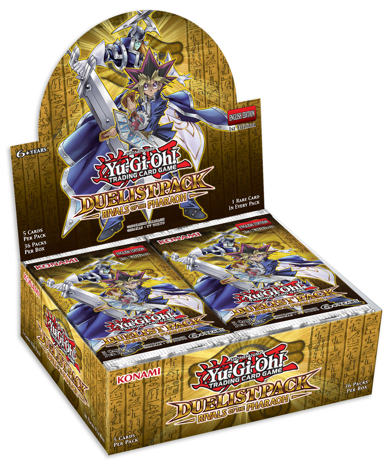 Yu-Gi-Oh! Duelist Pack: Rivals Of The Pharaoh Booster Box image