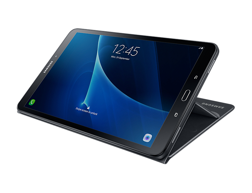 Samsung Tab A (2016) 10.1 Book Cover - Black image