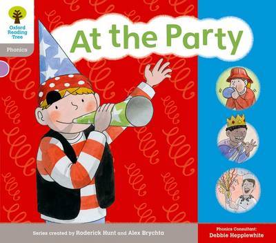 Oxford Reading Tree: Floppy Phonics Sounds & Letters Level 1 More a At the Party by Alex Brychta image