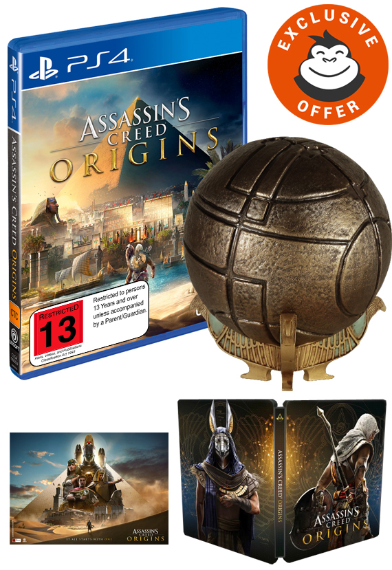 Assassin/'s Creed ORIGINS Apple of Eden with Led System and Base UBISOFT in Box
