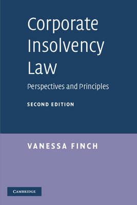 Corporate Insolvency Law by Vanessa Finch image