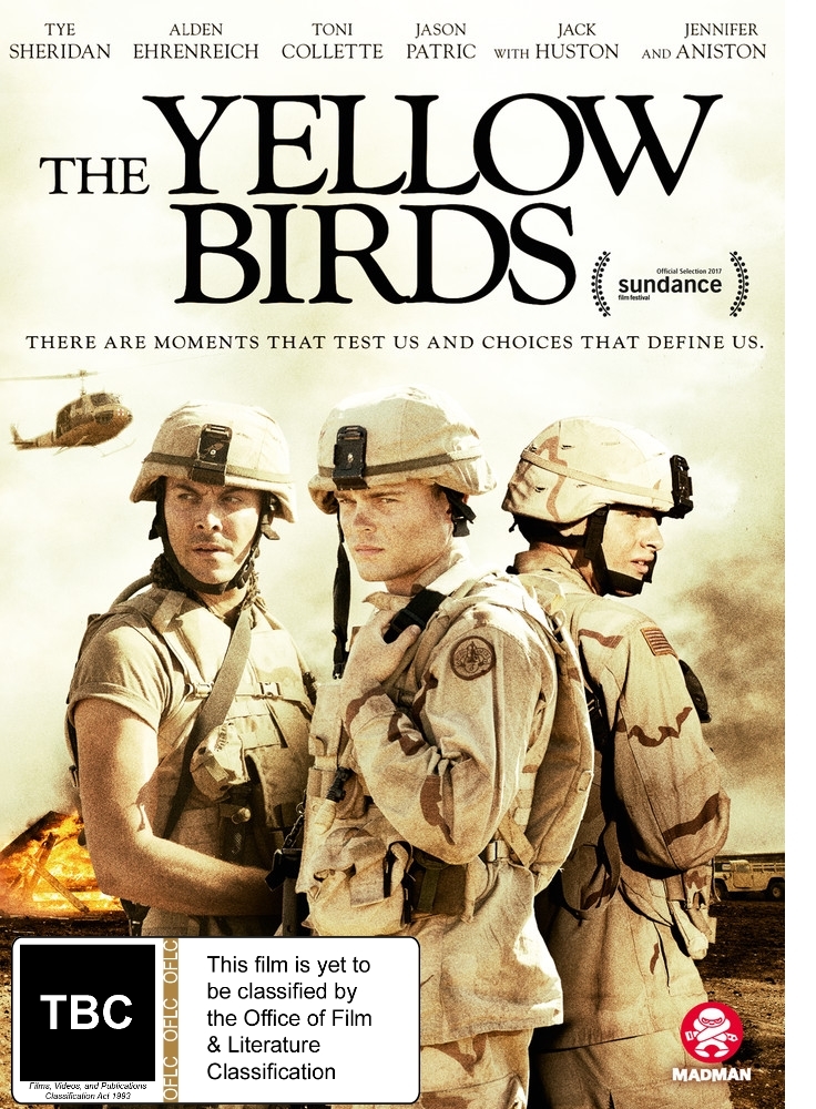 The Yellow Birds on DVD image