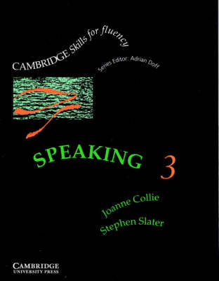 Speaking 3 Student's Book: Upper-intermediate: Level 3: Upper-intermediate by Joanne Collie image