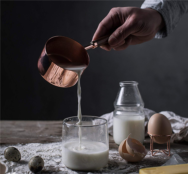 Ape Basics: Copper Plated Rose Gold Measuring Cups image