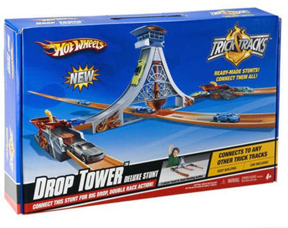 hot wheels drop tower