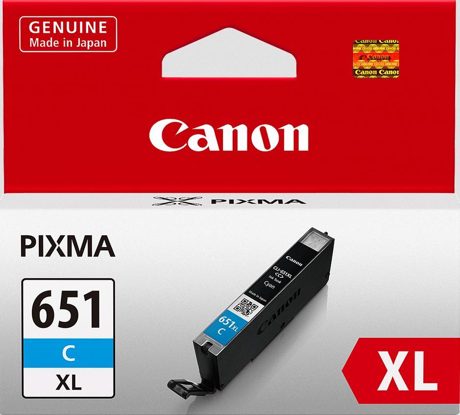 Canon Ink Cartridge - CLI651XLC (Cyan High Yield) image