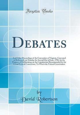 Debates by David Robertson image