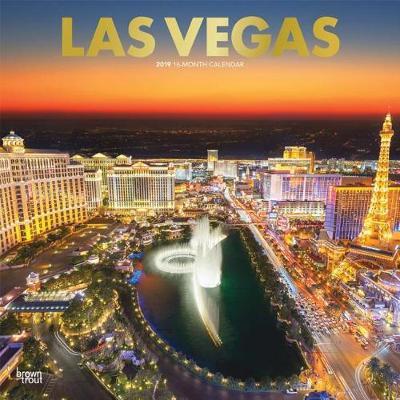 LAS Vegas 2019 Square Wall Calendar by Inc Browntrout Publishers image