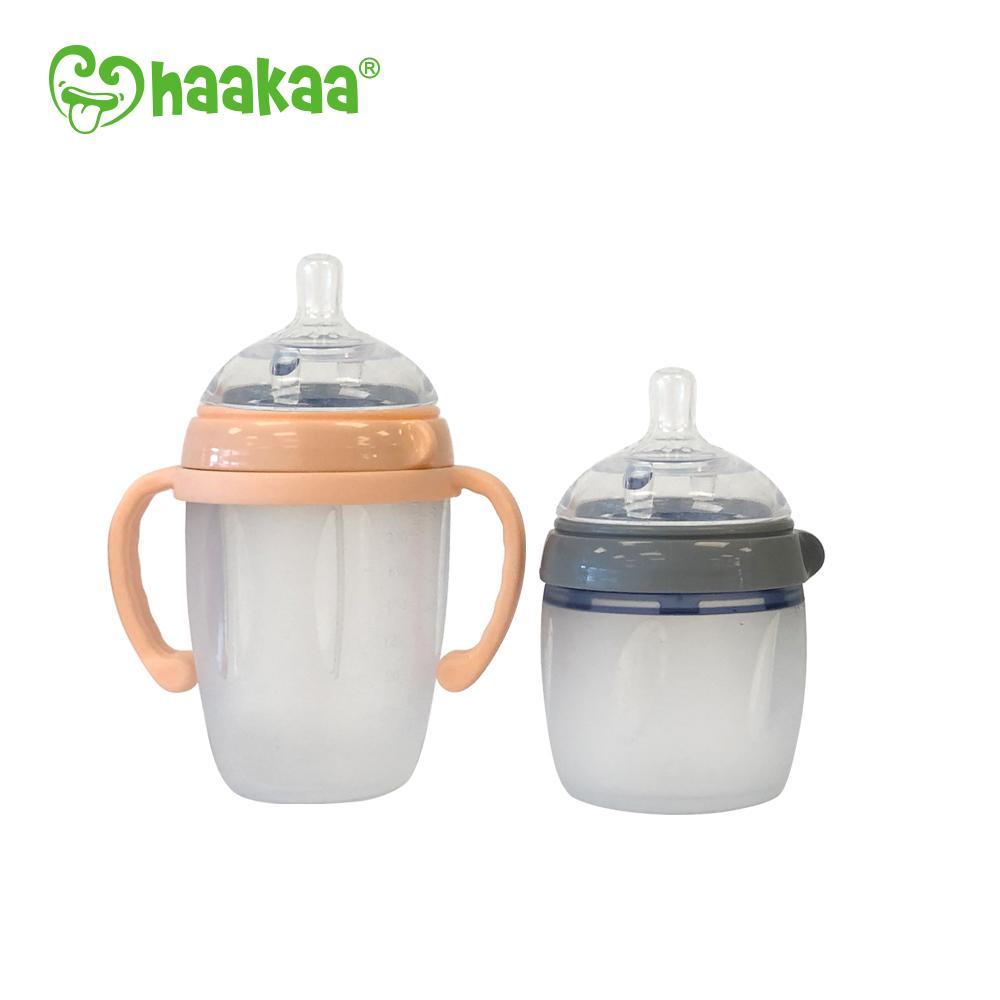Haakaa: Silicone Baby Bottle - Nude (250ml) image