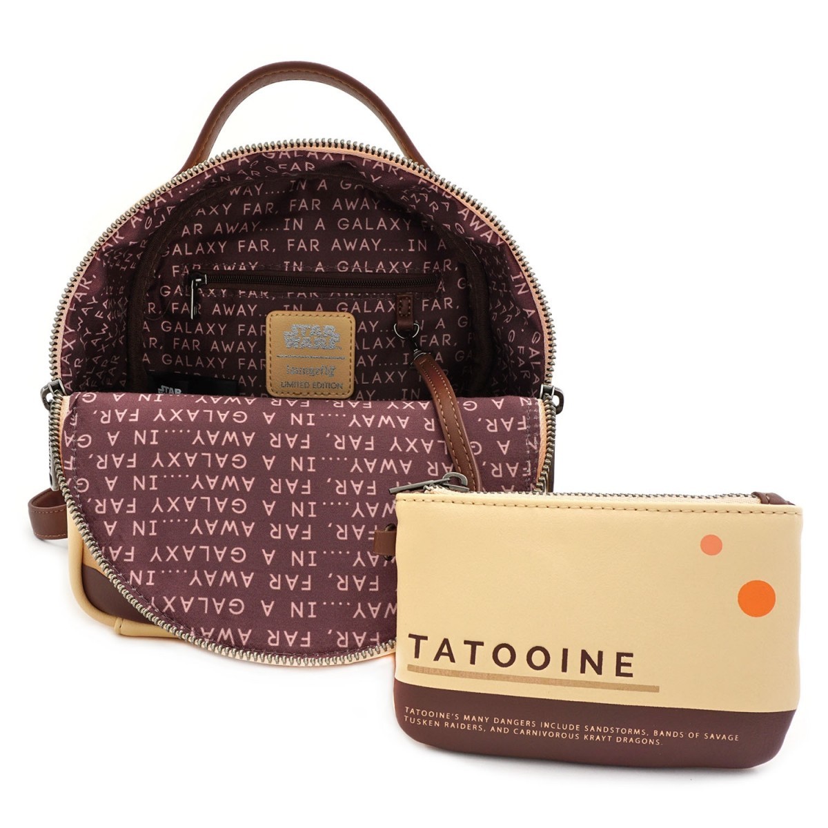 Loungefly: Star Wars - Tatooine Limited Edition Mini Backpack with Pouch