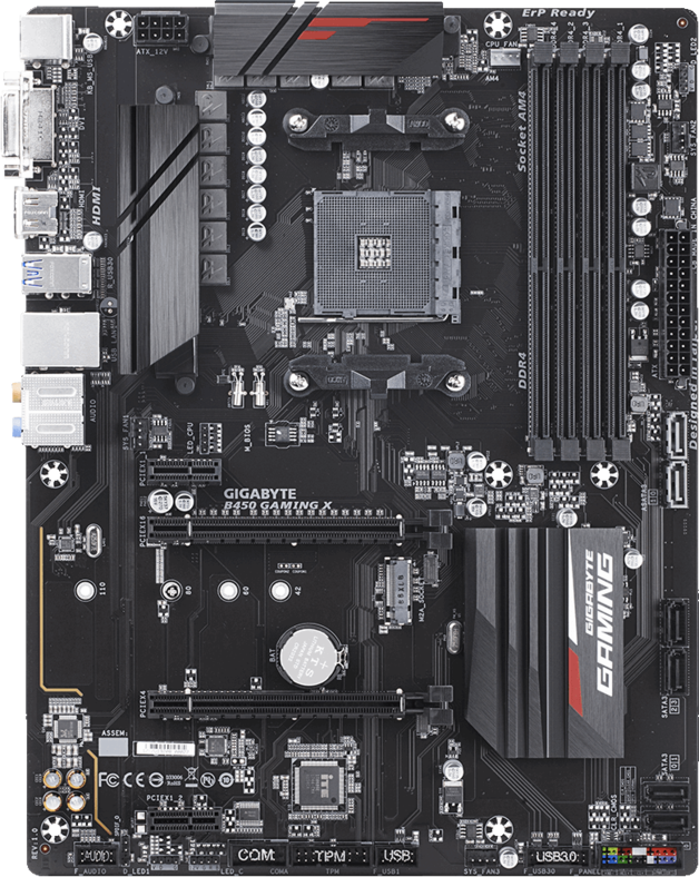 Gigabyte B450 Gaming X ATX Motherboard