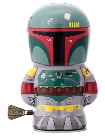 Star Wars - 4" Boba Fett Windup Tin Toy